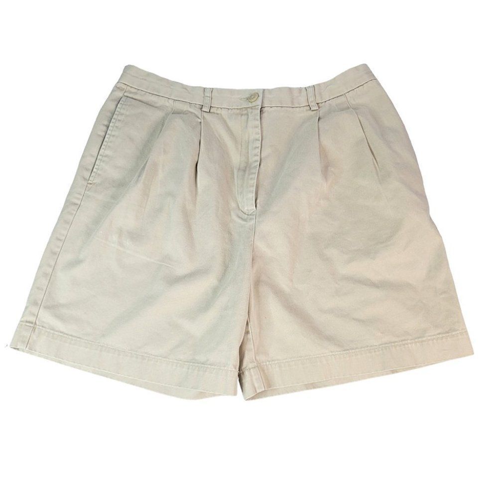 Tommy Hilfiger womens tan khaki walking shorts